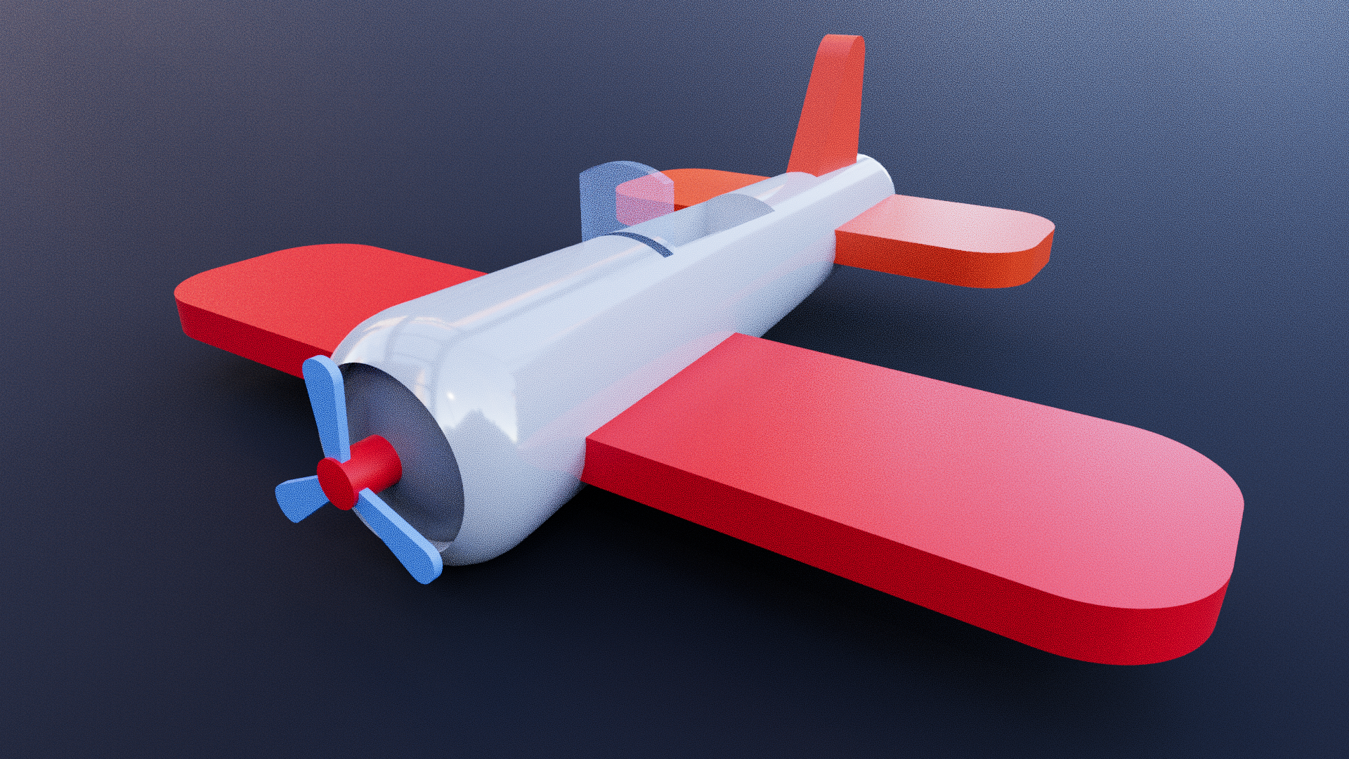 ESE-Soft for Modelingで制作した飛行機